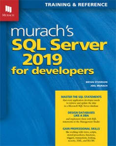 SQL Server Programming Book for College Instructors | Murach Books