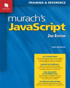JavaScript Programming Book - Murach